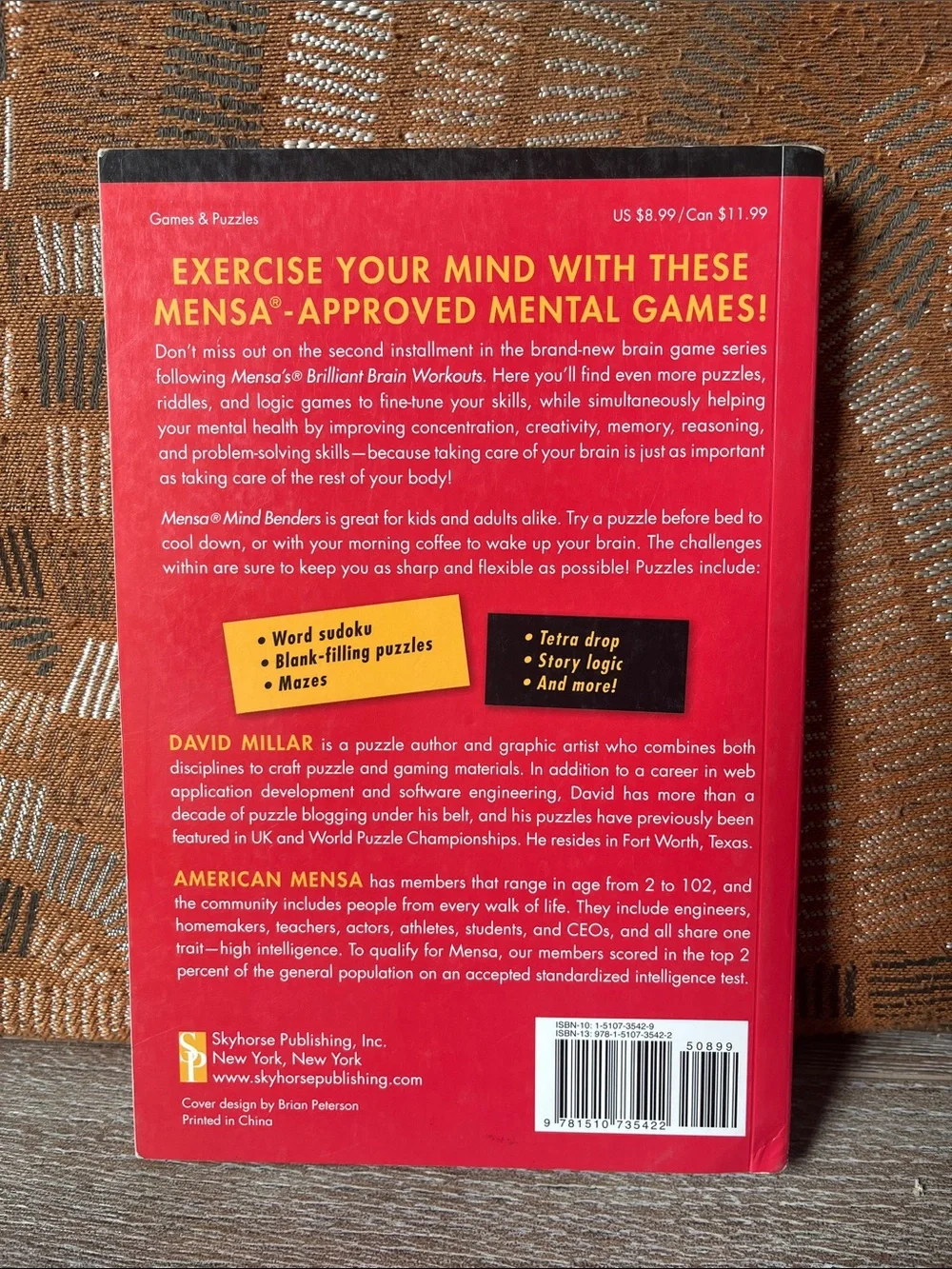 Mind Benders 100 Logic Games & Puzzles by David Millar